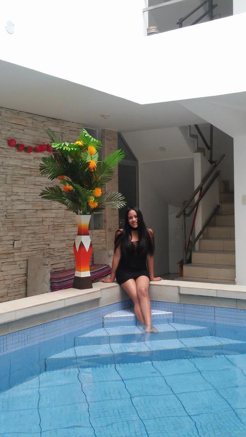 Hospedaje Casa Blanca Beach Cajamarca Luaran gambar